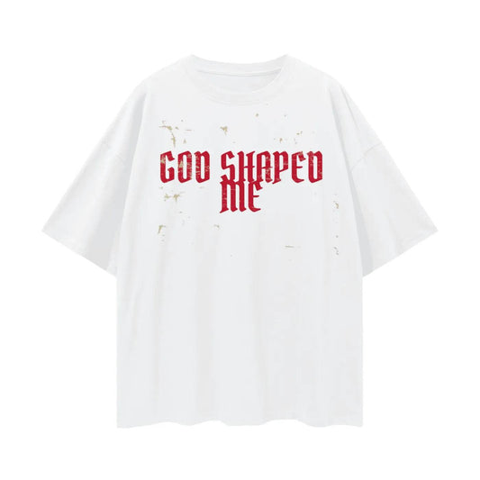 Beesmoove God Shaped Me Drop Shoulder Tee - Beesmoove 