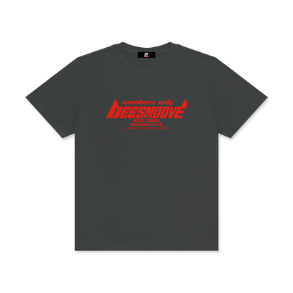 BEESMOOVE members only Classic Crew Neck Cotton T-Shirt