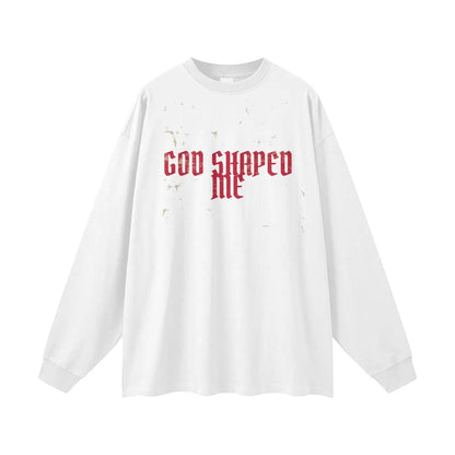 Beesmoove God Shaped Me Long Sleeve Tee - Beesmoove 
