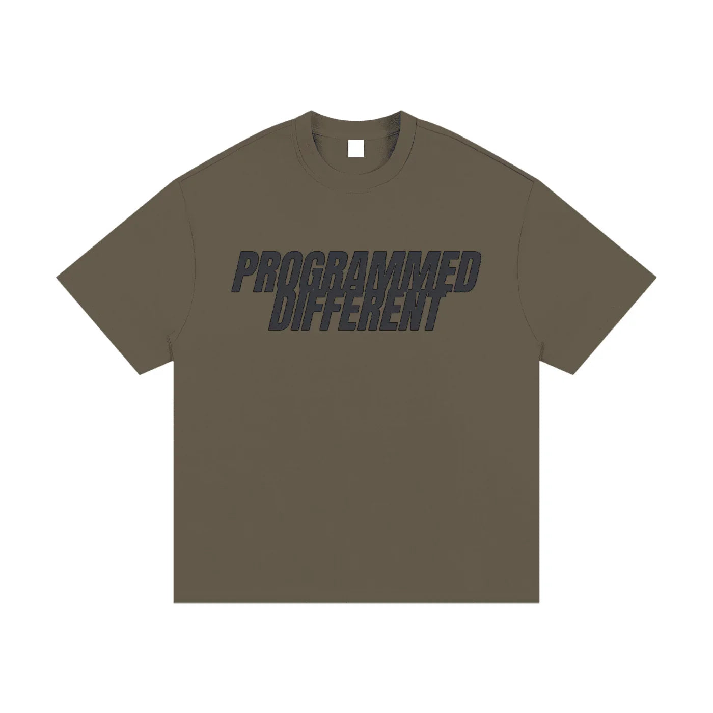 BEESMOOVE PROGRAMMED DIFFERENT Heavyweight Cotton T-Shirt - Beesmoove 