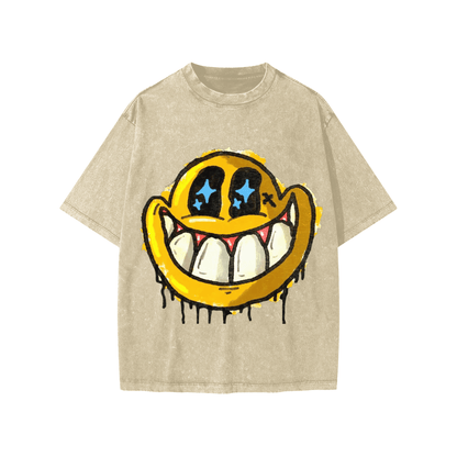 BEESMOOVE N.M.N.F Washed Kids' T-shirt - Beesmoove 