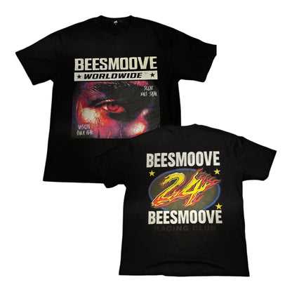 BEESMOOVE BuzzForce 24 Oversize Deep Drop Shoulder Tee - Beesmoove 