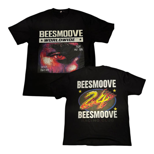 BEESMOOVE BuzzForce 24 Oversize Deep Drop Shoulder Tee - Beesmoove 