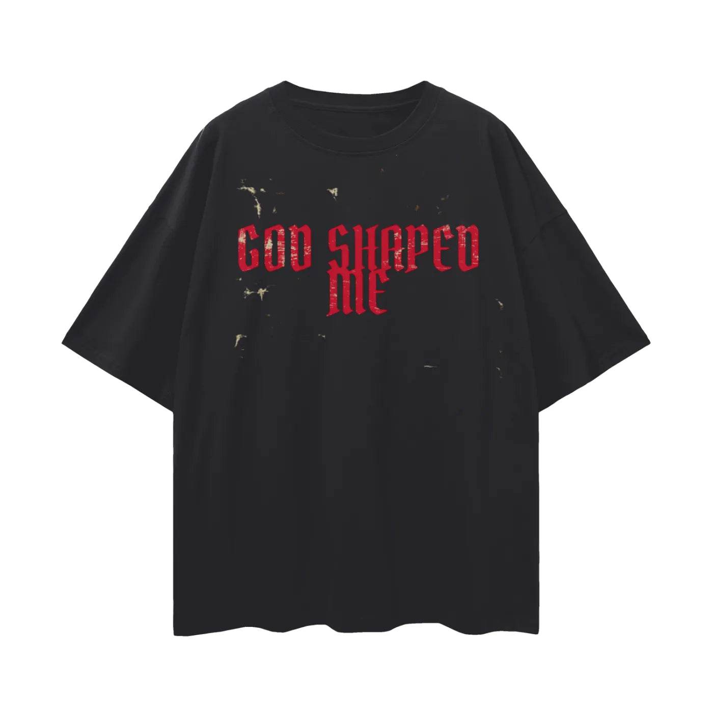 Beesmoove God Shaped Me Drop Shoulder Tee - Beesmoove 