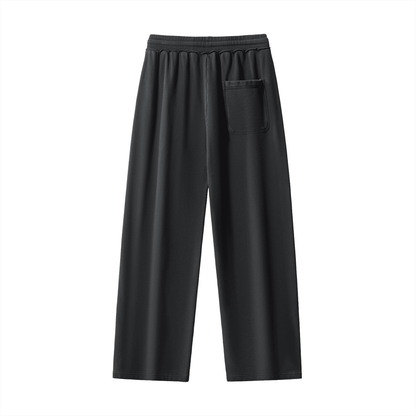 BEESMOOVE DOHIVE Raw-Seam Enzyme Washed Sweatpants - Beesmoove 