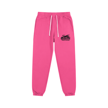 BEESMOOVE Trust In God Sweatpants - Beesmoove 