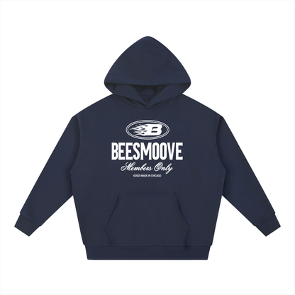 BEESMOOVE Heritage white Mark Hoodie - Beesmoove 