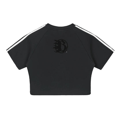 BEESMOOVE BlackSouth Collective Taped Cooling Performance Crop Top - Beesmoove 
