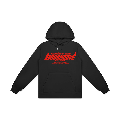 BEESMOOVE Members only Basic 100% Cotton Hoodie