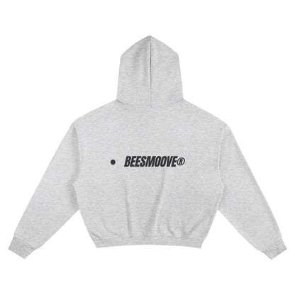 BEESMOOVE frequent rainbow Boxy Hoodie - Beesmoove 