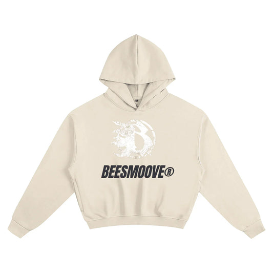 BEESMOOVE Phantom Crest Boxy Hoodie - Beesmoove 