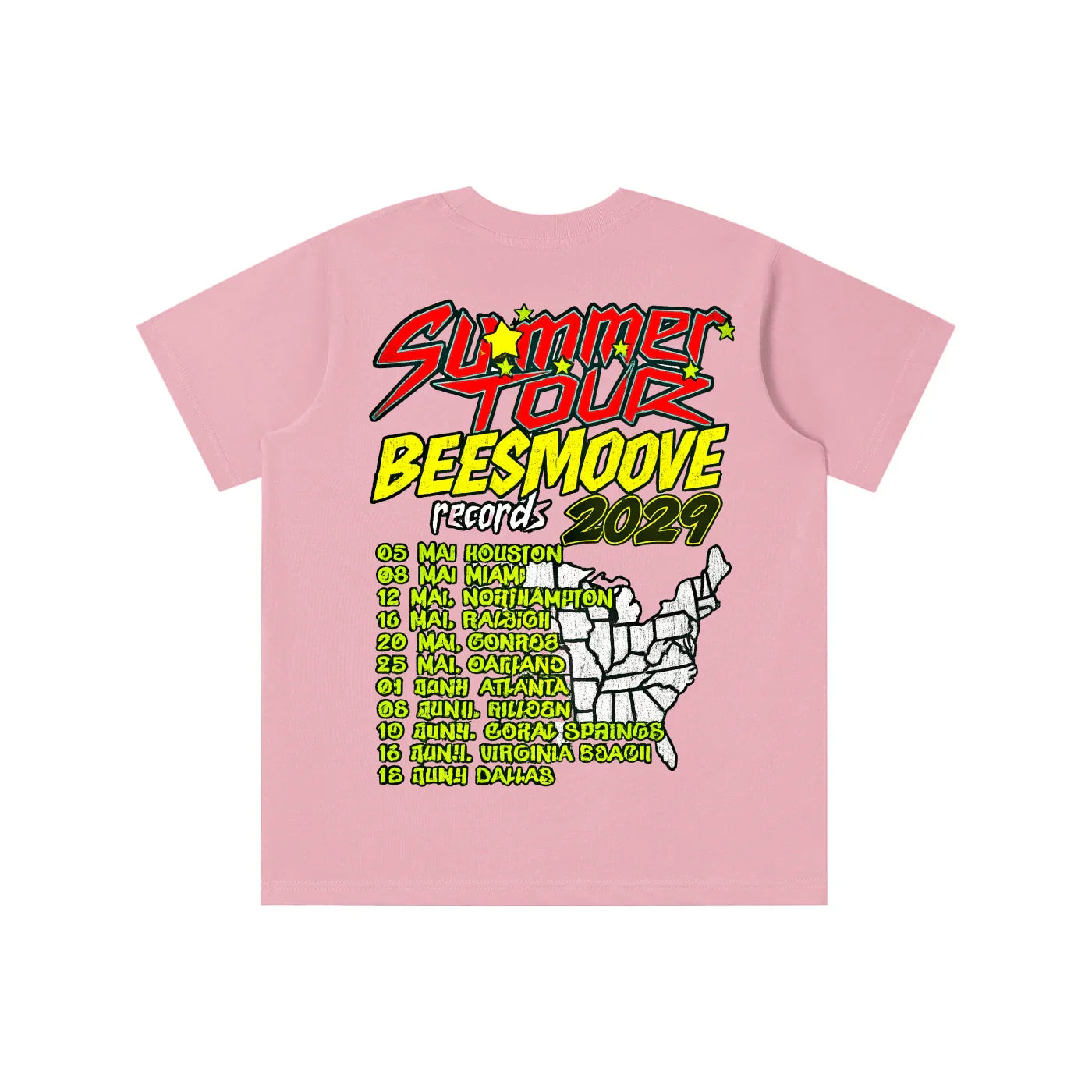 BEESMOOVE HEATCHECK TOUR Kids' T-shirt - Beesmoove 