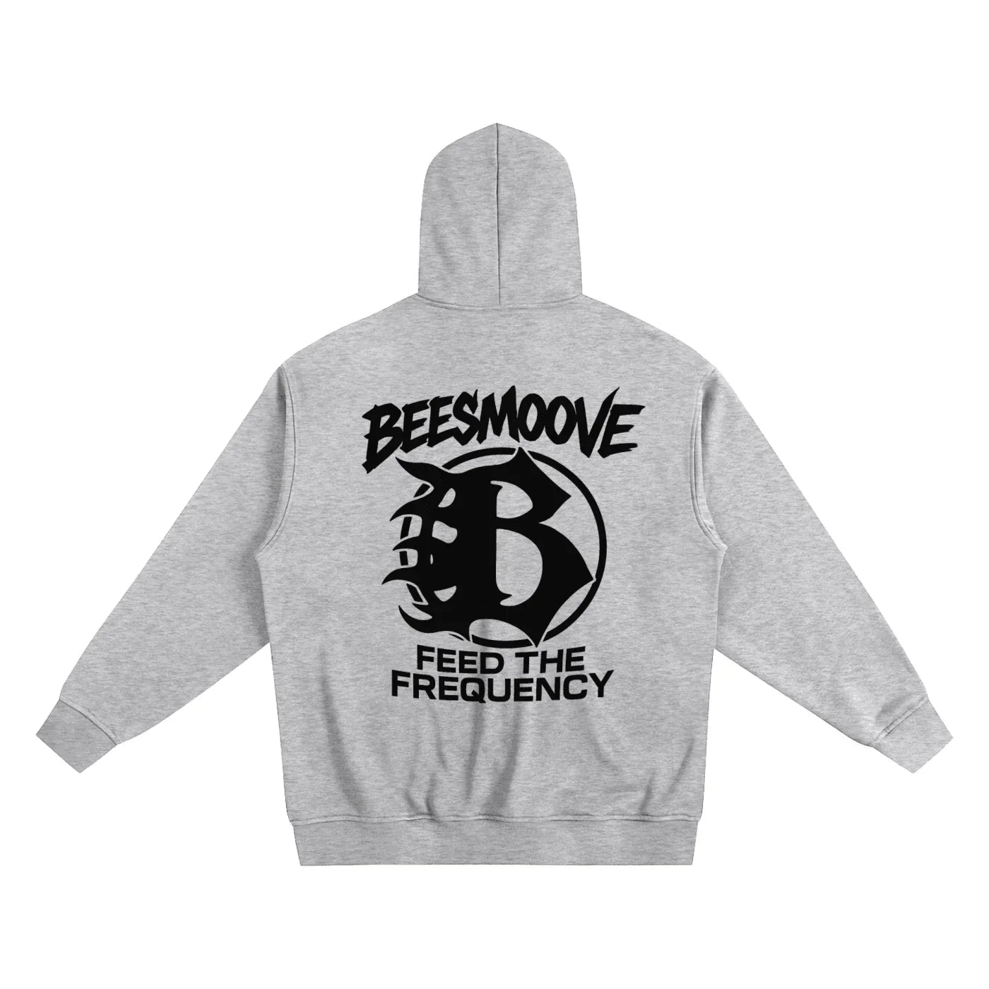 BEESMOOVE Feed The Frequency Heavyweight Zip-up Hoodie - Beesmoove 