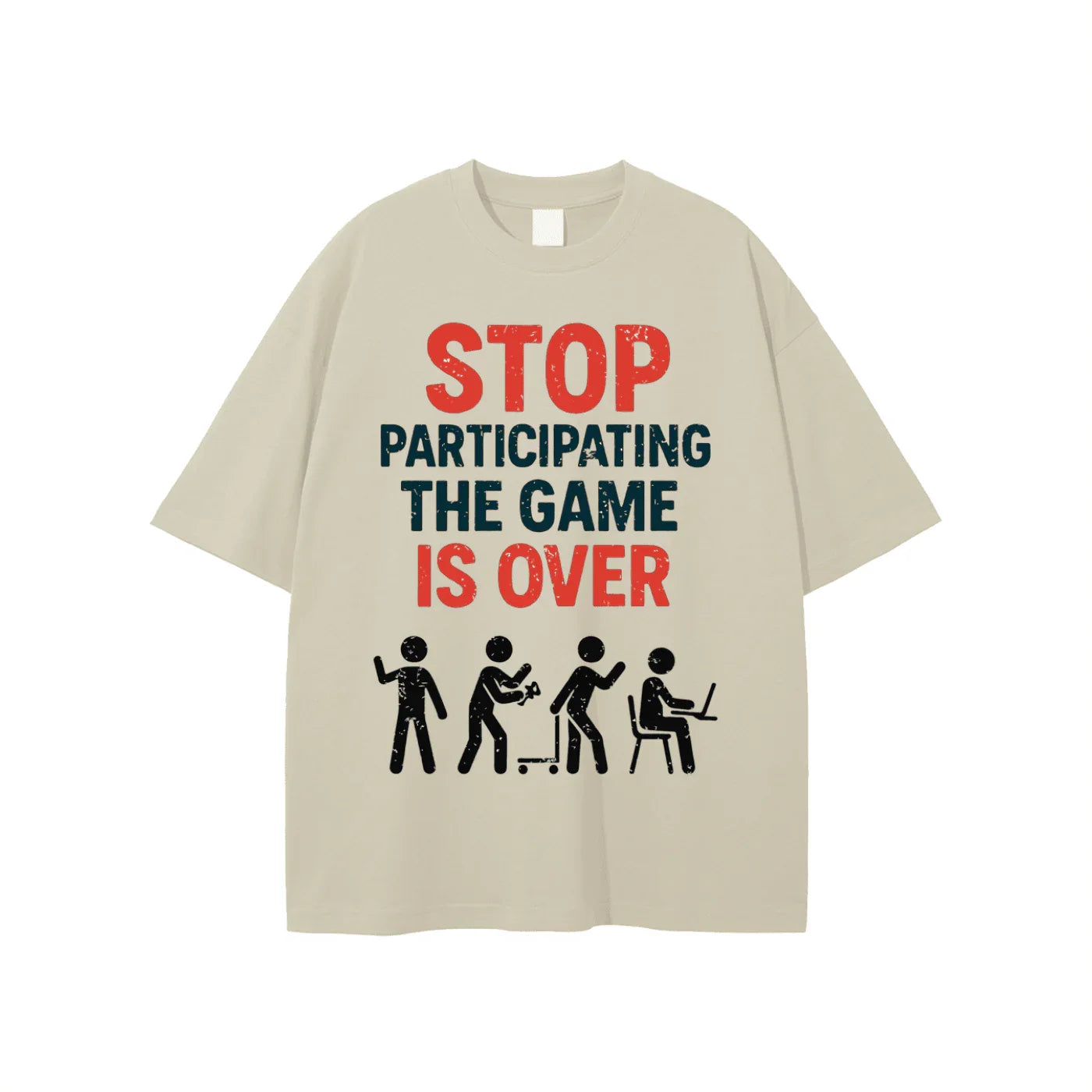 BEESMOOVE Game Over Society Tee - Beesmoove 
