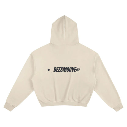 BEESMOOVE frequent rainbow Boxy Hoodie - Beesmoove 