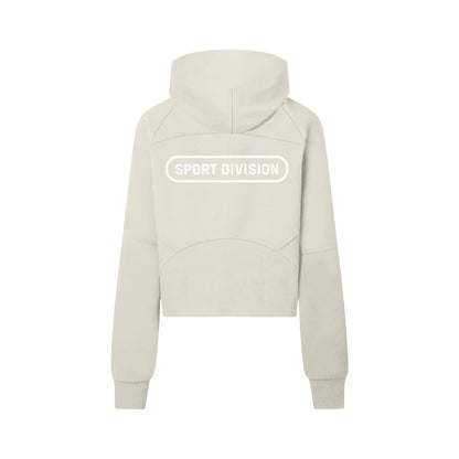 BEESMOOVE BSM Cropped Half-Zip Hoodie - Beesmoove 