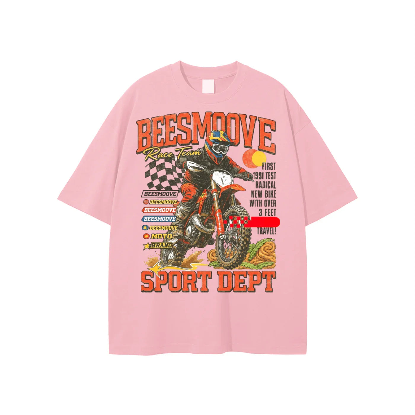 BEESMOOVE: Throttle Legends ’91 T-shirt - Beesmoove 