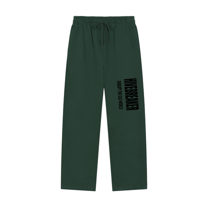 BEESMOOVE HIVEBREAKER: DISRUPT THE OLD WORLD Straight-Leg Sweatpants - Beesmoove 