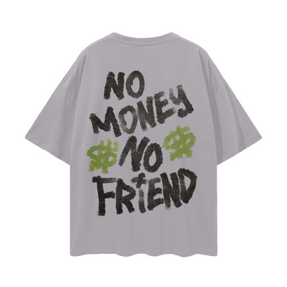 BEESMOOVE N.M.N.F Oversize Deep Drop Shoulder Tee - Beesmoove 