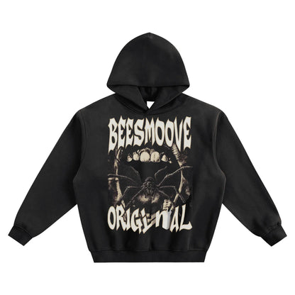 BEESMOOVE Knowledge Ignites Boxy Hoodie - Beesmoove 