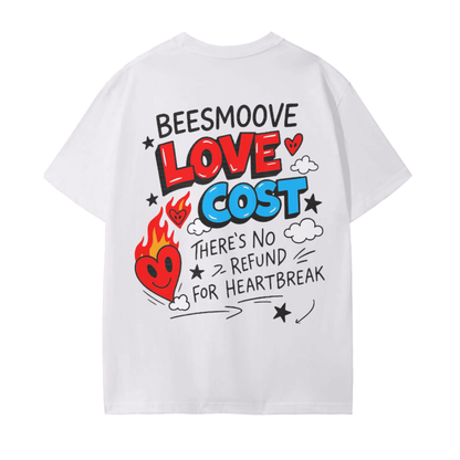 BEESMOOVE Bring Love Back – Flame Heart Edition T-Shirt - Beesmoove 