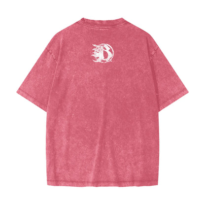 BEESMOOVE Heated Motion Heavyweight Snow Washed T-Shirt - Beesmoove 