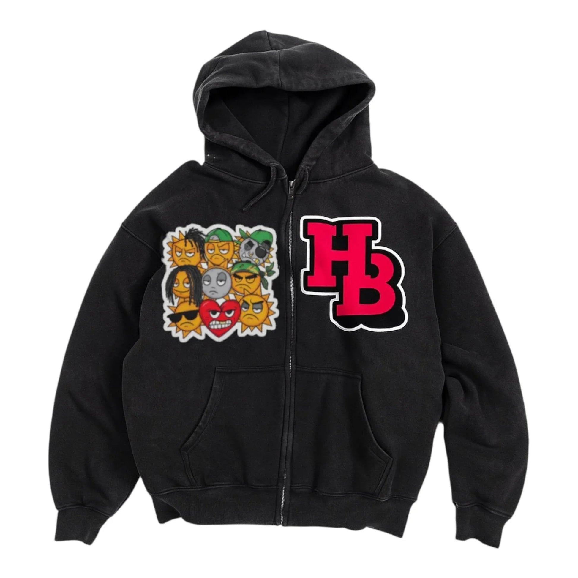 BEESMOOVE HIVEBREAKER Sun Lords Edition Boxy Hoodie - Beesmoove 