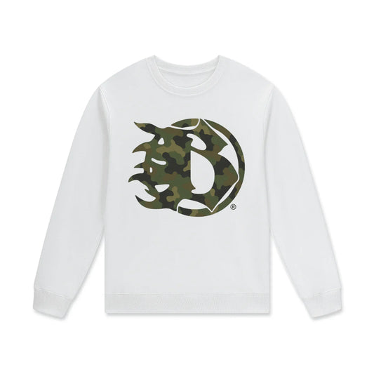 BEESMOOVE camouflage Frequency Staple 100% Cotton Pullover - Beesmoove 