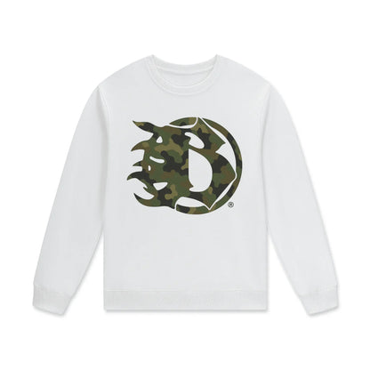 BEESMOOVE camouflage Frequency Staple 100% Cotton Pullover - Beesmoove 