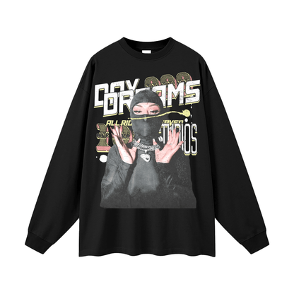 BEESMOOVE Cold Dreams Cotton Long Sleeve Tee - Beesmoove 