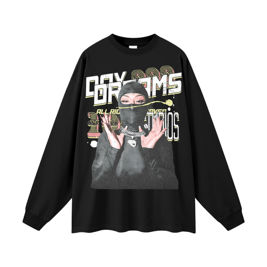 BEESMOOVE Cold Dreams Cotton Long Sleeve Tee - Beesmoove 