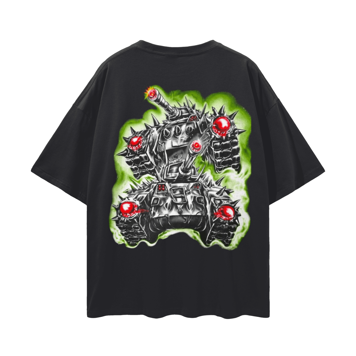 BEESMOOVE Mutant Mind Oversize Deep Drop Shoulder Tee - Beesmoove 