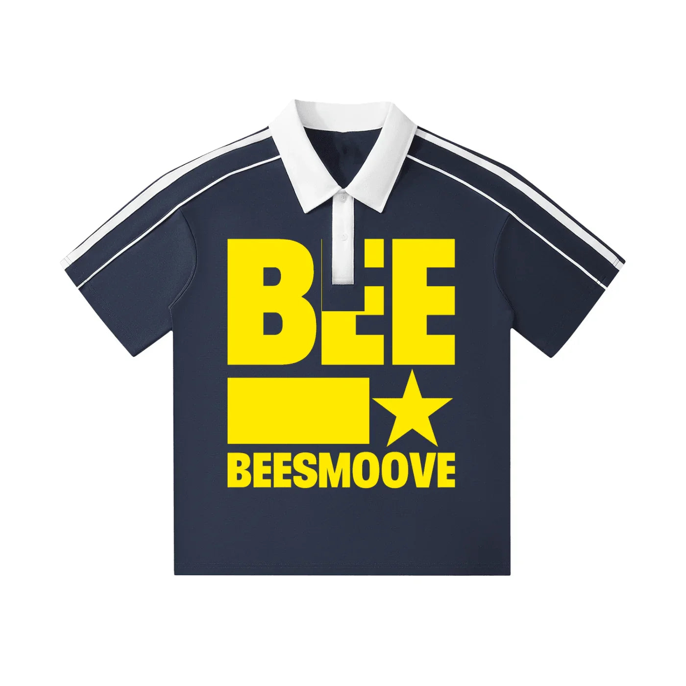 BEESMOOVE BEESMOOVE BEE STAR POWER Short-Sleeve Polo Shirt - Beesmoove 