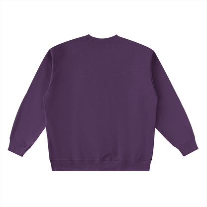 BEESMOOVE BlackSouth Global Oversized Crewneck Taped Sweatshirt - Beesmoove 