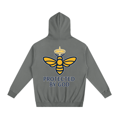 BEESMOOVE God’s Seal Protected By God Oversized Hoodie
