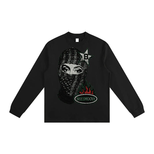 Essential Non-Shrink Mock Neck Sweatshirt - Beesmoove 