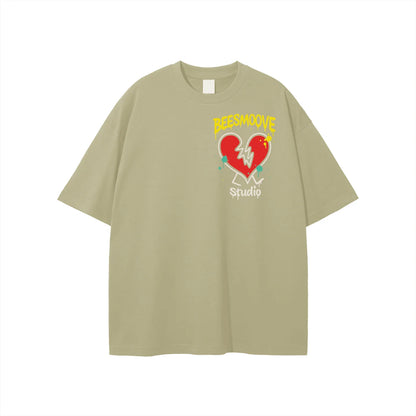 BEESMOOVE Heartbreak Hijack T-shirt - Beesmoove 