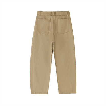 BEESMOOVE DOHIVE Twisted-Seam Belted Curved-Blade Pants - Beesmoove 