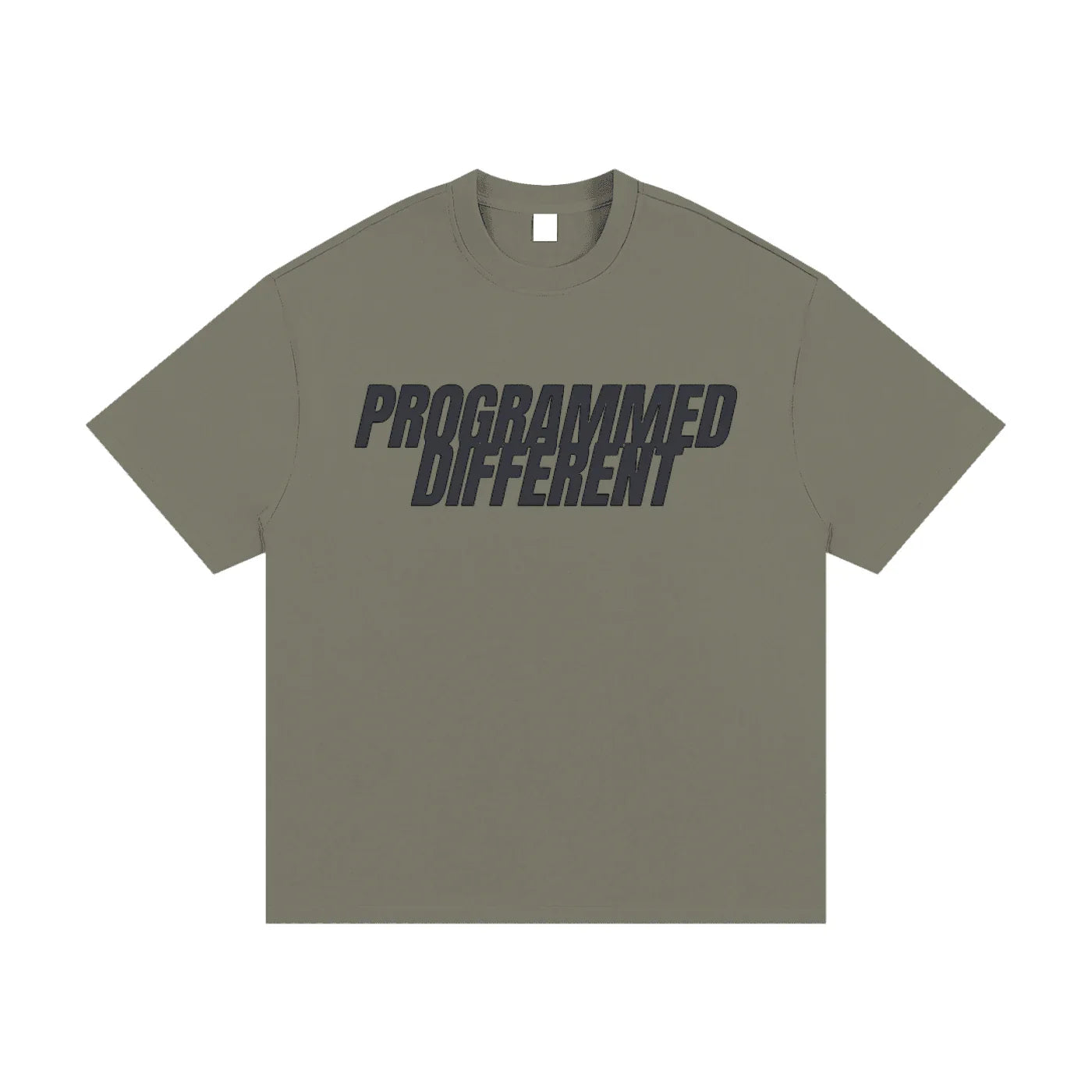 BEESMOOVE PROGRAMMED DIFFERENT Heavyweight Cotton T-Shirt - Beesmoove 