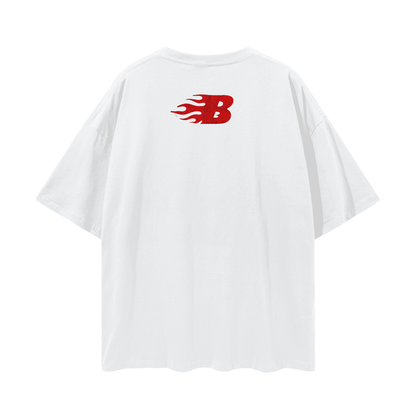 BEESMOOVE MK ULTRA WOKE Streetwear Loose Drop Shoulder T-Shirt - Beesmoove 