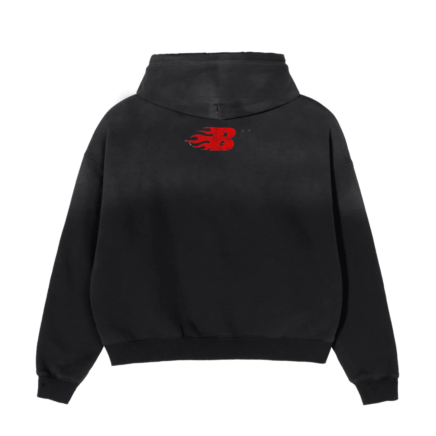 BEESMOOVE Blackout Blaze Edition Sunfade Boxy Hoodie - Beesmoove 