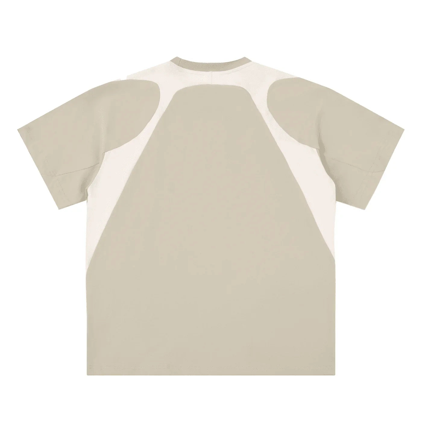 BEESMOOVE DOHIVE Contrast Panel Cotton T-Shirt - Beesmoove 