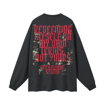 Beesmoove God Shaped Me Long Sleeve Tee - Beesmoove 