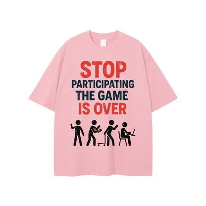 BEESMOOVE Game Over Society Tee - Beesmoove 