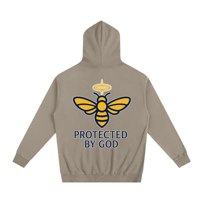BEESMOOVE God’s Seal Protected By God Oversized Hoodie