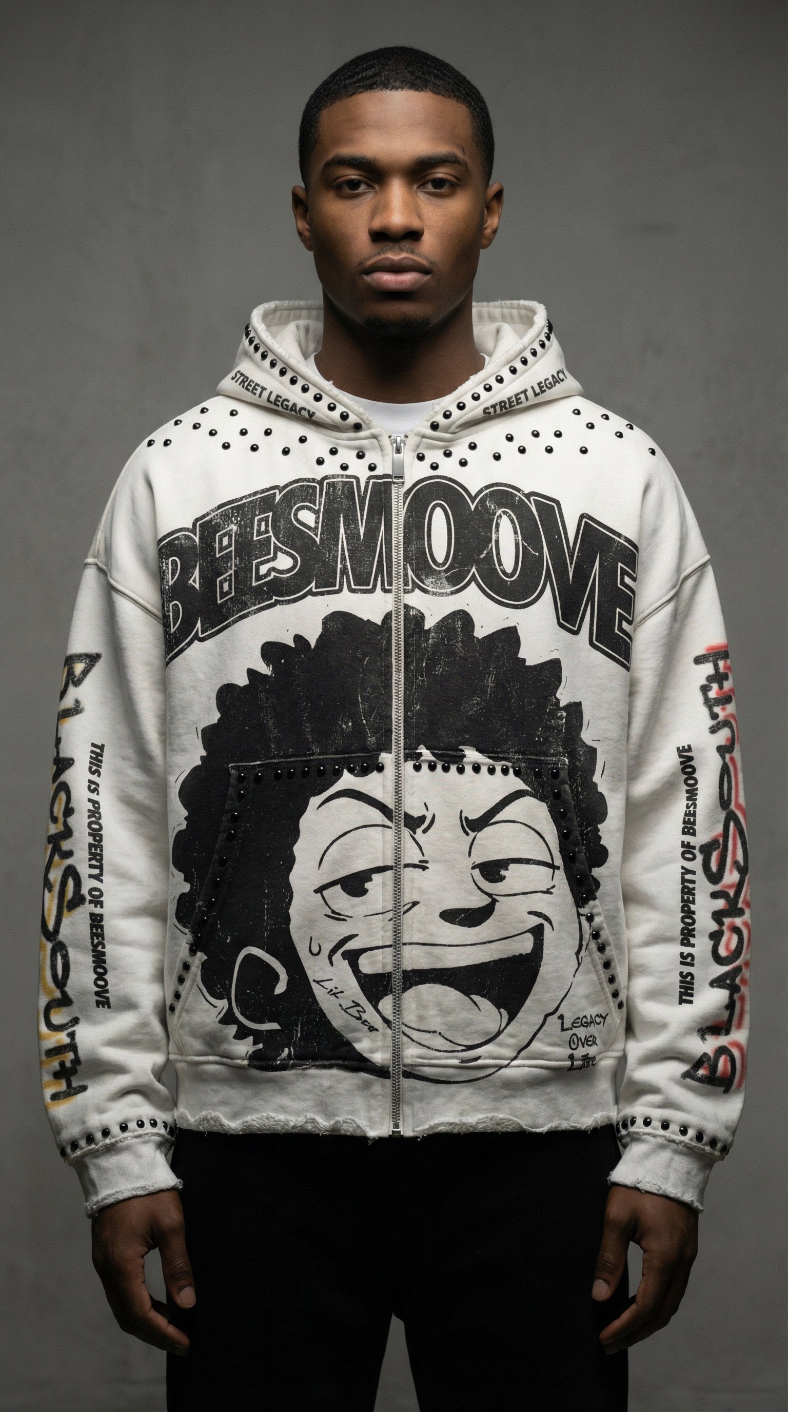 BEESMOOVE BlackSouth LiL Boo Chicago legacy Hoodie
