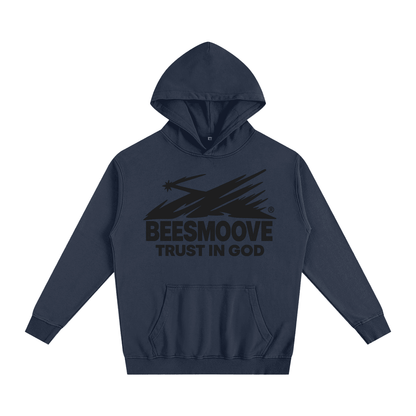 BEESMOOVE Trust In God Oversized Hoodie - Beesmoove 