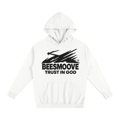 BEESMOOVE Trust In God Oversized Hoodie - Beesmoove 