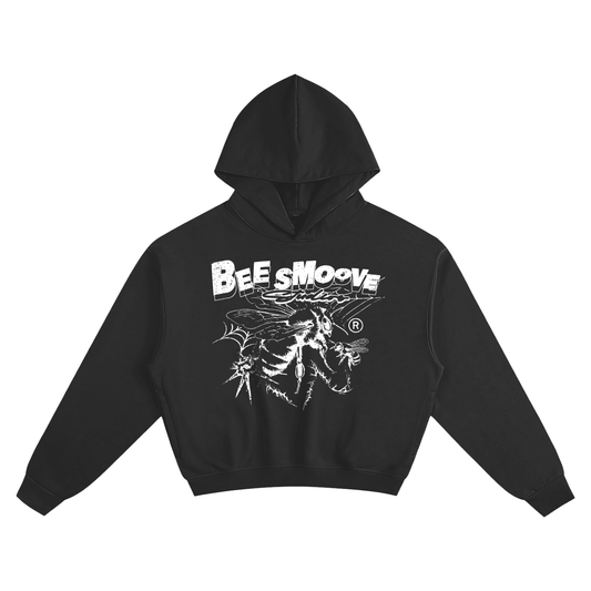 BEESMOOVE BEESMOOVE B-Squadron: Black Ops Boxy Hoodie - Beesmoove 