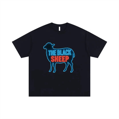 BEESMOOVE the black sheep Oversized T-shirt - Beesmoove 